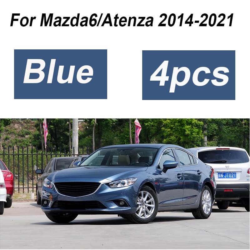 4 шт. Окрашенные Для Mazda6 2017 Аксессуары 2014- Передние Брызговики Задние Брызговики Фартуки Расширители Арок Колес Автоаксессуары