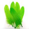 20PCS Hard Stick Colourful Goose Feathers Plumes Swan for Home Decoration Crafts DIY Jewelry Making Table Centerpieces 15-20cm
