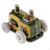 Vintage Tractor Clockwork Tin Toy Collectible Gift with Wind-