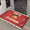 Christmas Collection Doormat Stain-Resistant and Durable Entrance Hallway Doormat Bathroom Rug Home Decor