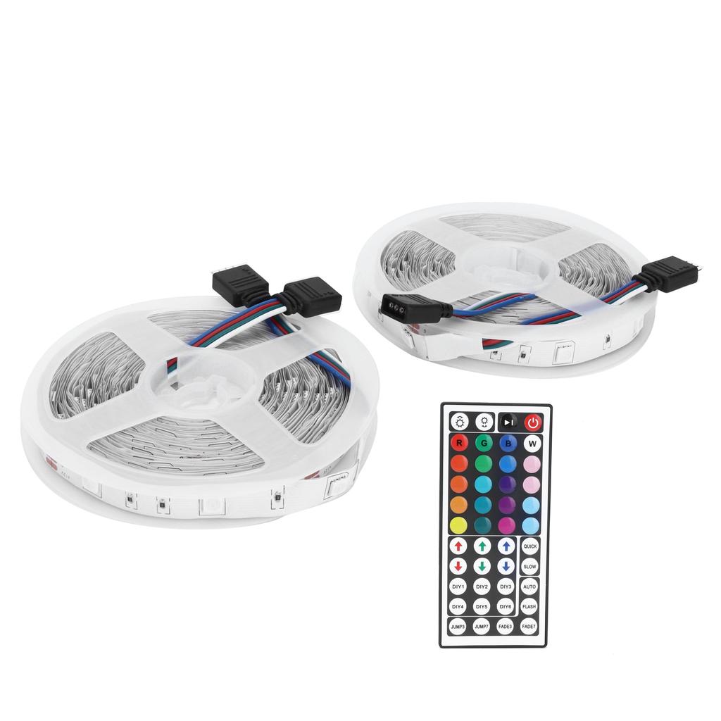 300 светодиодных лент 10 м цветные RGB ленты с регулируемой яркостью 12 В для наружного декора