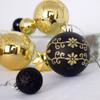 44PCS Durable Plastic Christmas Ball Set 3-6cm Suspensable Xmas Ornament Ball 10 Colors Christmas Tree Balls Home