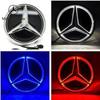 Автомобильная наклейка Benz Горячая 2026 Для автомобиля Benz Передняя решетка Логотип Зеркальная поверхность Светодиодный значок Эмблема Светящийся Декоративный свет Для Mercede