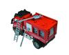 Doyusha Working Vehicle Mini 27MHz Chemical Fire Truck Electric Radio Control 14474 1/64