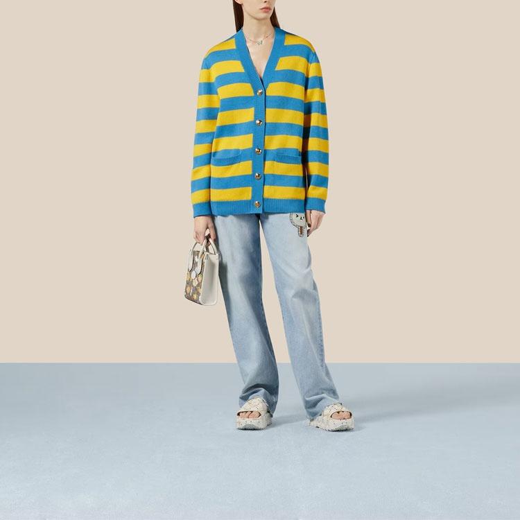 GUCCI SS23 Knitwear Women's Multicolor 735380-XKC23-4951