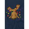 Guardians Of The Galaxy Childrens/Kids Groot Christmas Lights T-Shirt