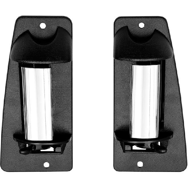 Extended Cab Door Handle Rear Left Driver And Right Passgenger Side | For 1999-2007 Chevy Silverado GMC Sierra 1500 2500 3500 | Replaces# 15758171,