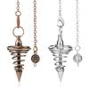 Metal Pendulum Pendulos Pendulums for Dowsing Spiral Cone Antique  Pyramid Pendule
