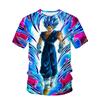 2025 Dragon Ball Z Tshirt Vegeta Clothes Men Short Sleeve Cartoon Super Saiyan T-shirt Jersey Streetwear Summer Goku Gmy Tops