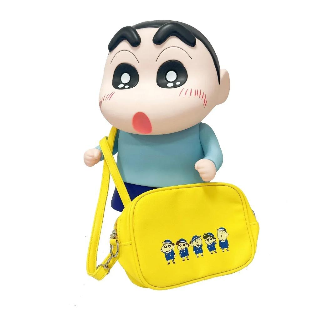 Crayon Shin-Chan Figure Anime Figures Model Personalized Creative Figures 1:1 Large Vinyl Superman Shinchan Figure Ornaments Toy