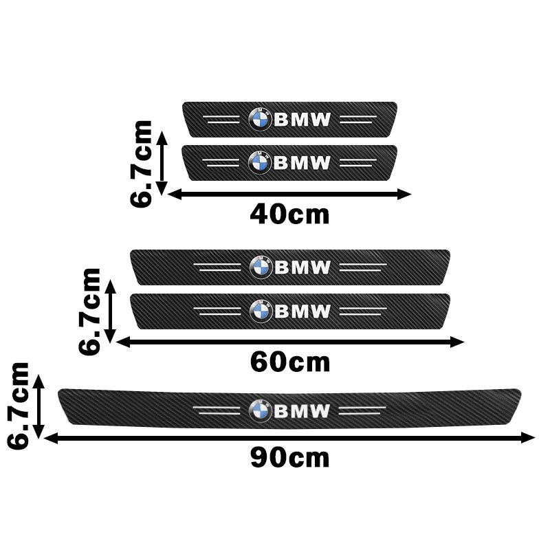 Car Door Threshold Protective Stickers Anti Scratch Waterproof Decal For BMW M E92 E87 F10 F20 F30 X3 X5 i3 ix3 E46 E90 E39 E60