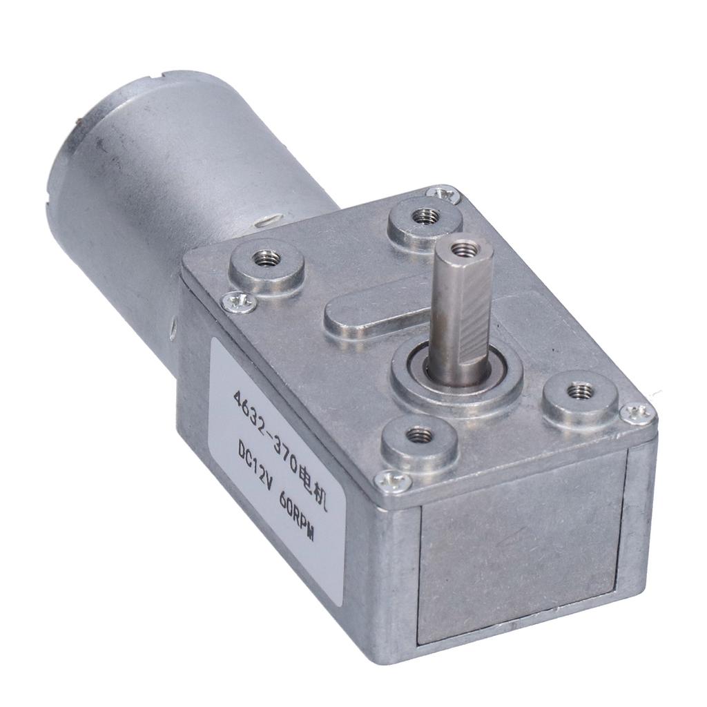 Турбинный червячный мотор Турбо редуктор Редукционный вал Оборудование 60 об/мин DC12V 4632370