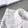 Breathable Fake Collar Pure Color Vintage Lace False Blouse Collar Fashionable Front Tie Detachable Collar Children's Wear
