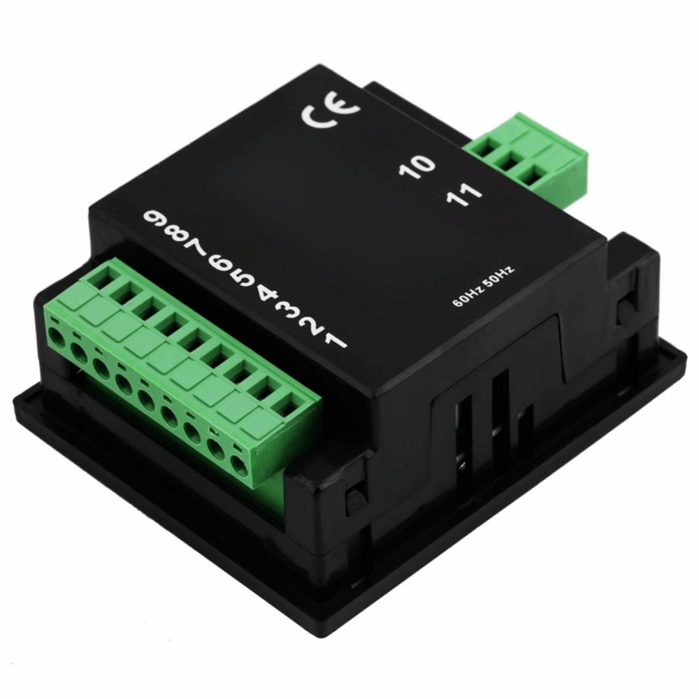 Manual Start Generator Control Panel LED Fault Indication Engine Monitoring Panel  For Generators