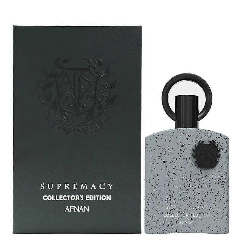 Afnan Supremacy Коллекционное издание Мужская туалетная вода - Уникальный флакон с пятнышками и кольцом-крышкой, предлагает distinctive и masculi