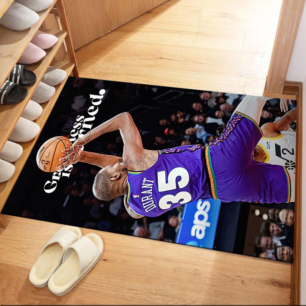 Kevin Durant Square rugs are a great choice for living rooms, bedrooms, home décor, and as gifts.
