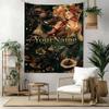 Gothic Illustrations Custom Your Name Wall Decor Tapestry Art For Pet Memorial Birthdaywedding Party Backdrop Family Gift