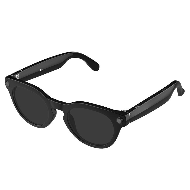 V03-T6 AI Smart Glasses 32MP HD Camera Mini 1200P Video Recording Sunglasses AI Intelligeng Office Assistant Wireless BT Headset