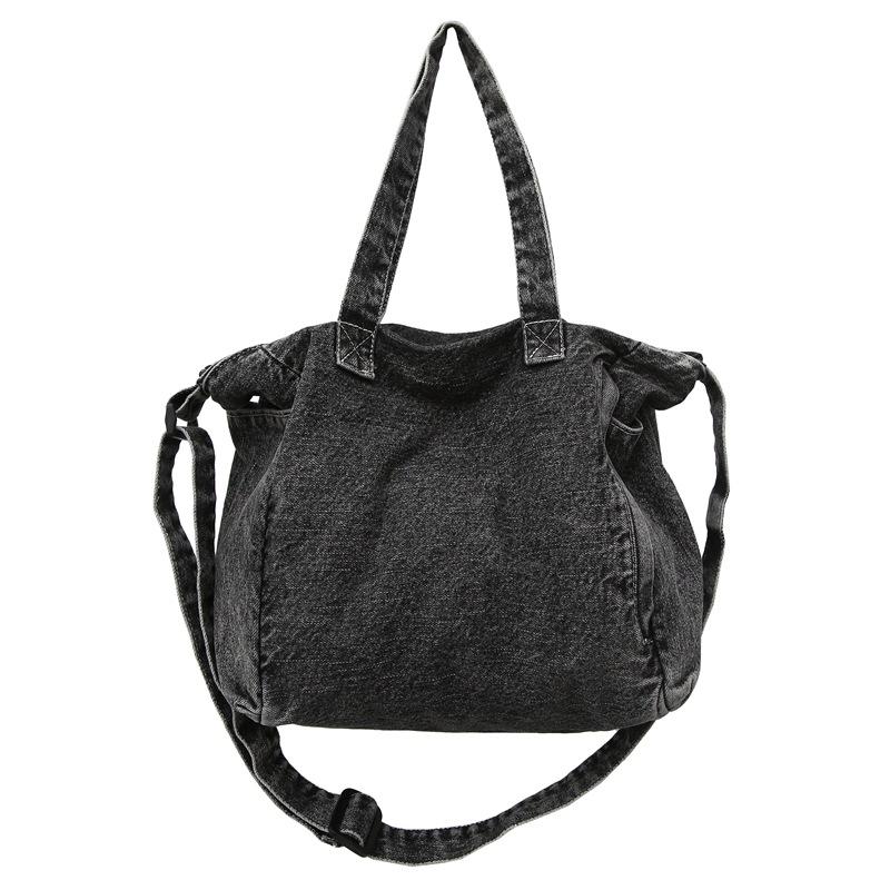 Джинсовая сумка, женская сумка через плечо, большая вместительная сумка через плечо для мужчин, сумка-мессенджер