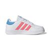 Adidas Breaknet J White Acid Red Kids Sneakers Cloud-White Sky-Rush GY6015