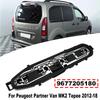 Печатная плата заднего фонаря, патрон лампы для Peugeot Partner Van MK2 Tepee 12-18 9677205180 9677205080 Держатель разъема заднего фонаря автомобиля