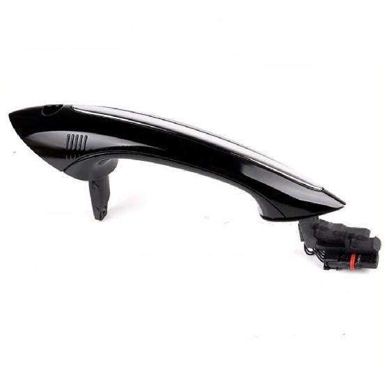 Black Outer Outside Exterior Comfort Access Door Handle Set For BMW 5 7 Series F01 F02 F06 F10 520d 520i 525d 528i 530d