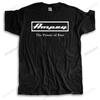 The Power Of Bass ( Ampeg ) T Shirt Pure Cotton Amps Amplifiers Amplification Synth Synthesizer Music Sound Randall Mesa
