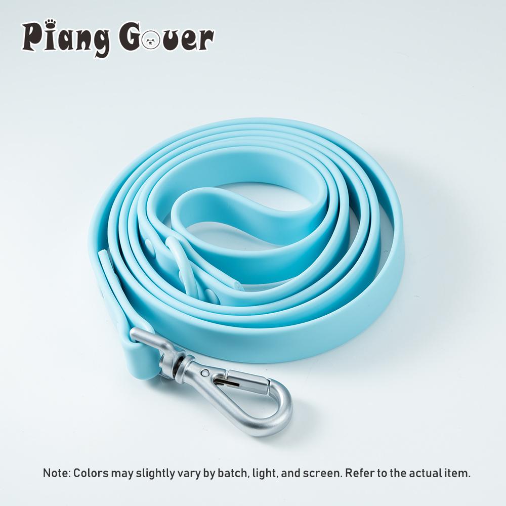 1pc PVC Waterproof Dog Leash Traction Lead Rope Outdoor Medium Pet Leashes