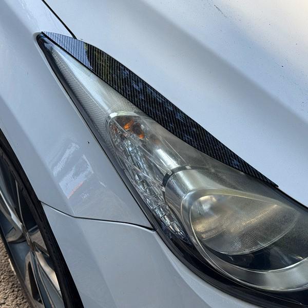 Накладки на фары из углеродного волокна для Hyundai Elantra 2012-2016