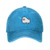 Undertale Назойливая Собака Бейсболки Винтажные Потертые Хлопковые Кепка Snapback из Видеоигры для Мужчин Женщин Летние Кепки для Улицы