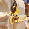 Minions Winter Keychain Cute Cartoon Charms For Backpacks And Gifts**
