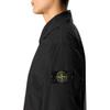 Stone Island Logo Single-Breasted Long Sleeve Jacket Men Jacket Black K1S1541000-25S0042-V0029