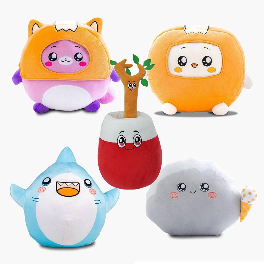 Lankybox Фокси Бокси Шарки Рокки Липкие Плюшевые Игрушки Максимальная Мягкость И Комфорт