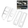 4Pcs Door Window Switch Bezel Matte Plated Protective Door Window Switch Control Panel Trim for Mercedes-Benz Vito W447