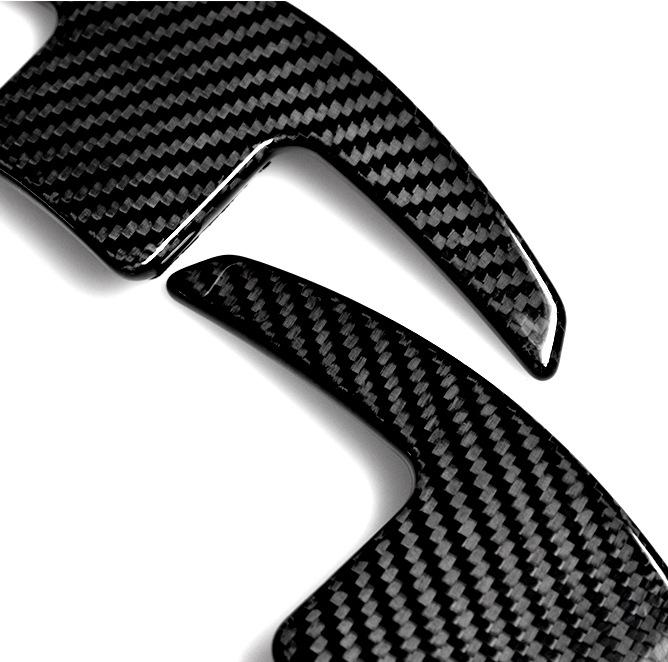 Mustang Replacement Carbon Fiber Paddle Shifters (2015-2021)