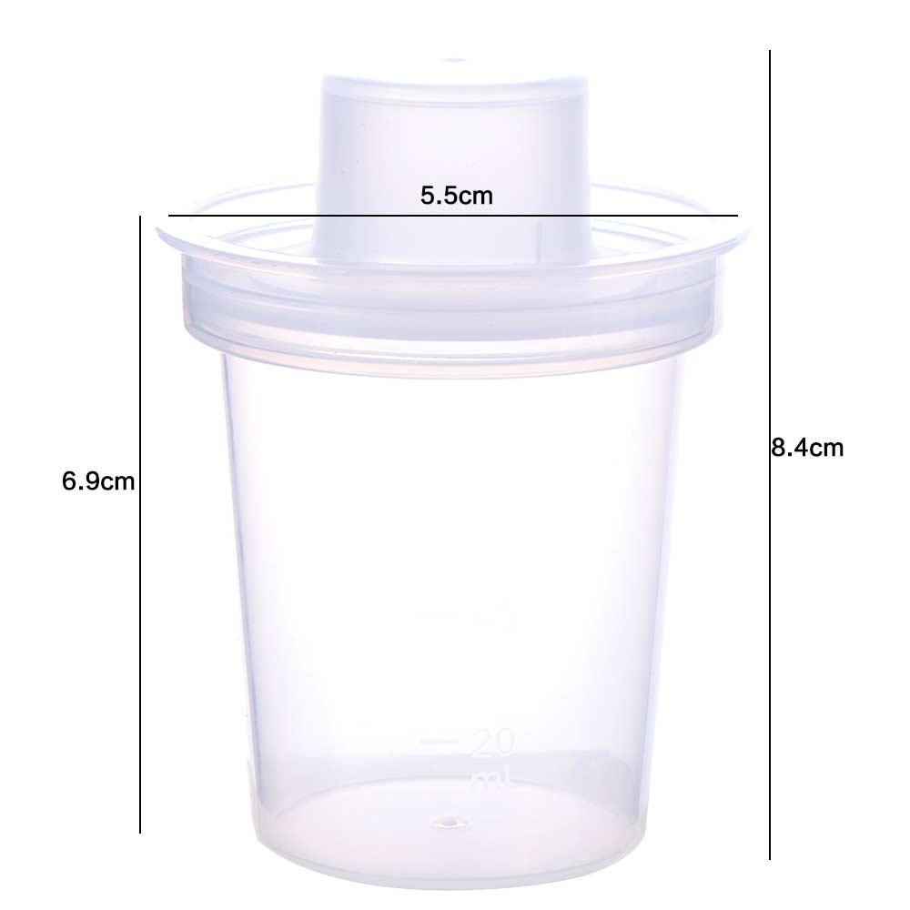 6PCS Leakproof Milk Powder Container Transparent Baby Formula Box  Newborn