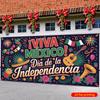 2D flat banner set of 1 M é XICO! Dia De La Independencia Mexican Independence Day Ceremony
