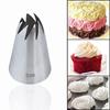 Making Cupcake Stainless Steel Baking Mold Cake Decorating Icing Piping Nozzles Ice Cream Tool