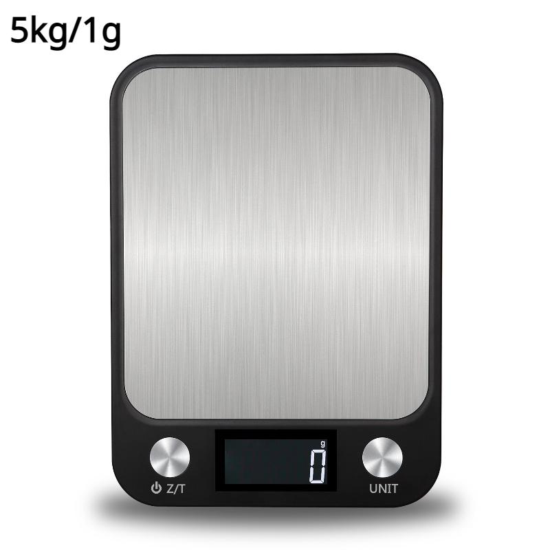 Kitchen Scale Weighing Food Coffee Balance Smart Electronic Digital Scales Stainless Steel Design for Cooking and Baking
