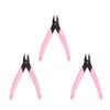 3pcs Stainless Steel Cuticle Cutter Automatic Rebound Anti Slip Rhinestone Remover Cuticle Nippers