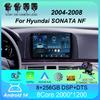 Car Radio Android 14 WIFI+4G Carplay For Hyundai SONATA NF 2004 2005 2006 2007 2008 Multimedia Player GPS Navigation DSP 2din BT