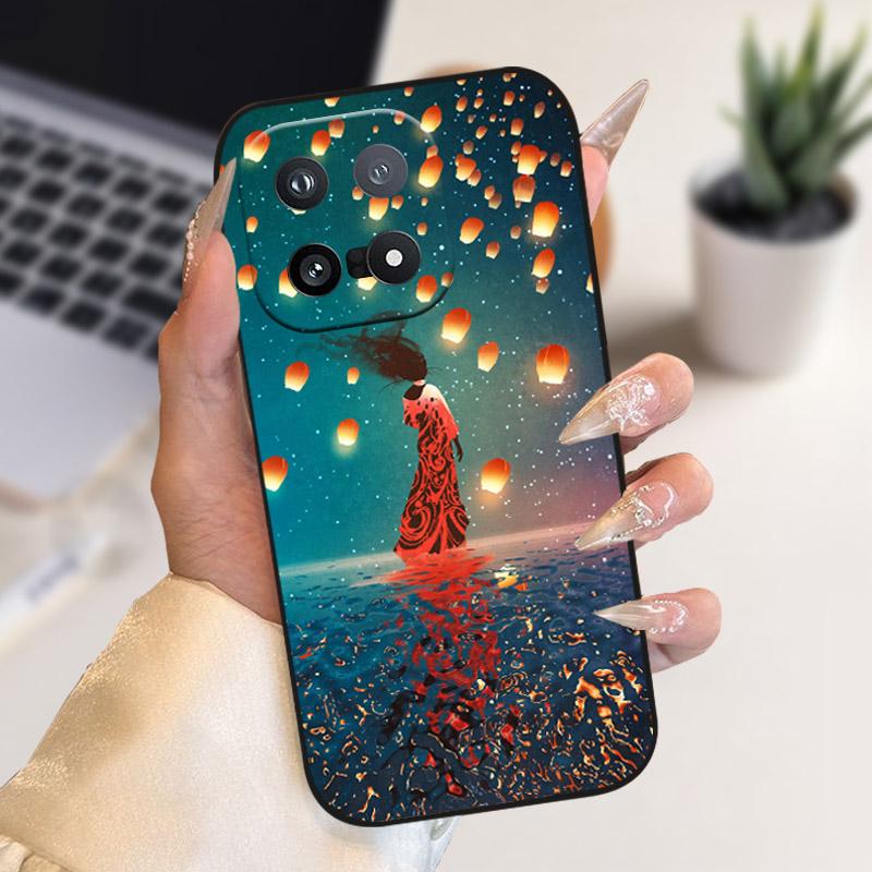 Чехол для Vivo IQOO 15 5G Модный силиконовый мягкий ТПУ чехол с принтом животных Львов Для IQOO15 Китайский телефон Защитный чехол
