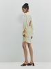 MEENDERI Cut Out Shirring Shirt - Lemon