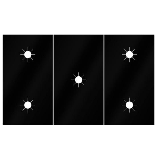 Газовая плита Неприлипающий вкладыш Защита от пятен Защита от деформации 5 отверстий Предотвращение разбрызгивания Эффективная очистка ПТФЭ Стекловолокно