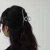 New ArrivalS Open Run Bnuhe Silver Women S Hair Clip twiSt Simple