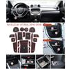 Коврик для дверного проема автомобиля Suzuki Vitara 2016 2017 2018 2020 2021 2022 2023 Car Gate Groove Pad Console Cup Holder Insert Coaster
