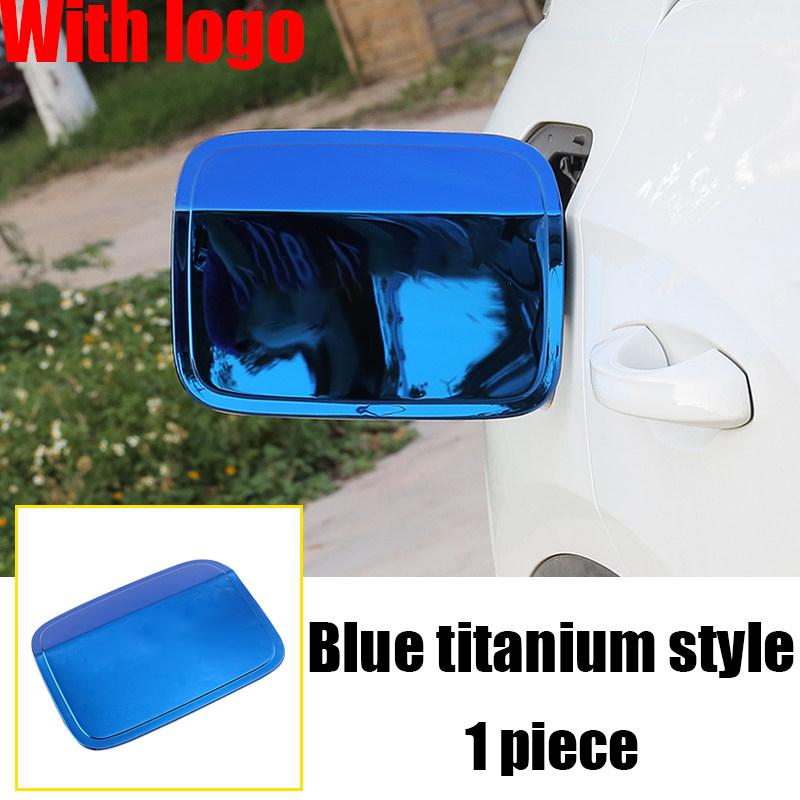 Stainless steel fuel tank cap decorative cover scratch resistant car exterior decoration parts For Volkswagen T-Roc 2018-2025