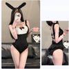 Сексуальное женское белье Сексуальный зайчик Чистая похоть Соблазнительная униформа Кровать Быстрый перерыв Бесплатный костюм горничной Женский