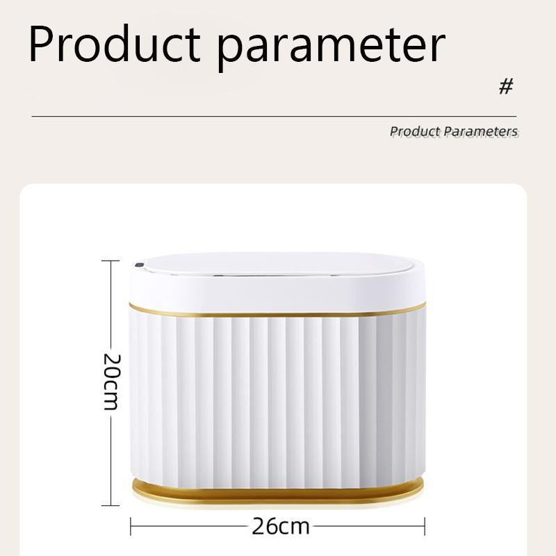 4л интеллектуальный датчик мусорного ведра настольный маленький симпатичный мини-светильник роскошный ветер мини-корзина ведро маленький Papelera Escritorio