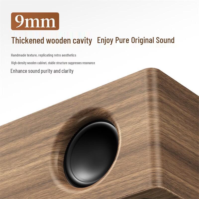 Philips SPA3909 Деревянный Bluetooth-мультимедийный динамик с часами (Китайская версия)